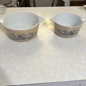 Pyrex Homestead casserole dishes